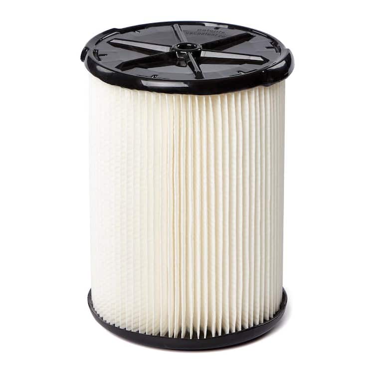 RIDGID Genuine General Debris Pleated Shop Vacuum Filter Replacement for Most 5-16 Gal. RIDGID Wet Dry Vacs (1-Pack) VF4000