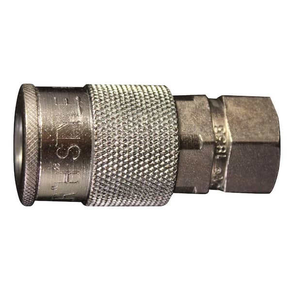 Milton Industries, Inc. 1/4 in. FNPT H-Style Coupler (5-Piece)