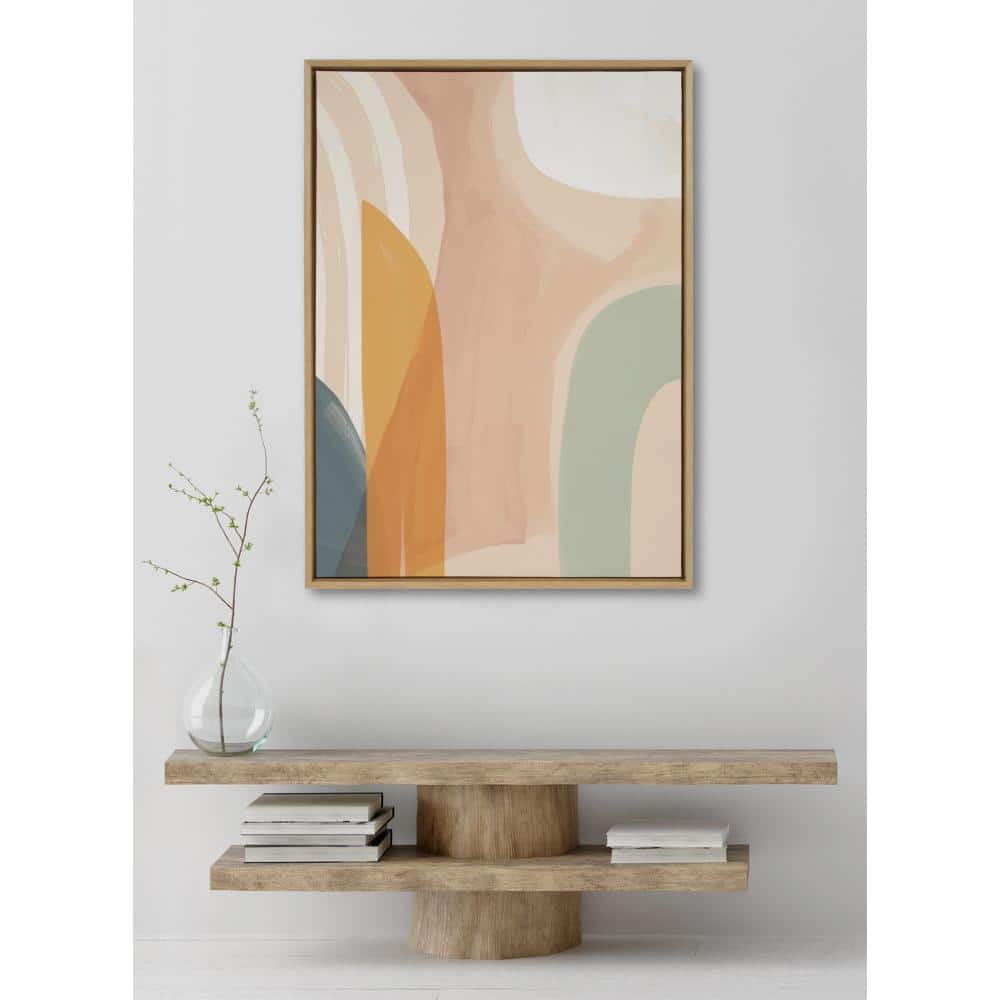 Sunrise Over Marrakesh Abstract Canvas Wall Art