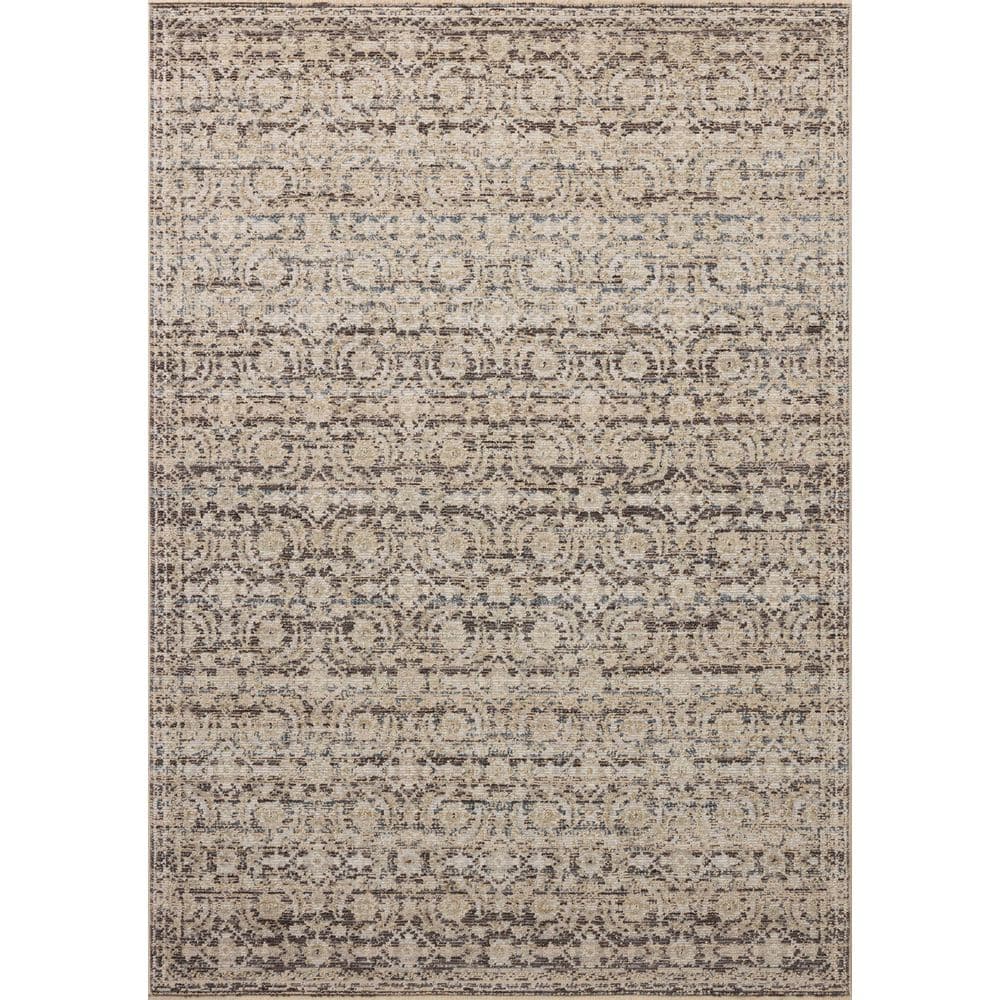 Milena Linen/Midnight 6 ft. 3 in. x 9 ft. 3 in. Traditional Area Rug price history on PriceWatchPro