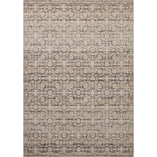 Milena Linen / Midnight 13 ft. x 15 ft. 10 in. Traditional Area Rug