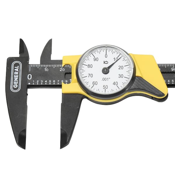 General Tools 6 in. Single Rotation Dial Caliper 145 - The Home Depot