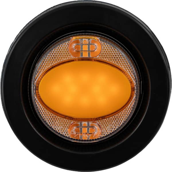 BUYERS PRODUCTS 2.5 Inch Marker Strobe Combo Light-Amber/Amber