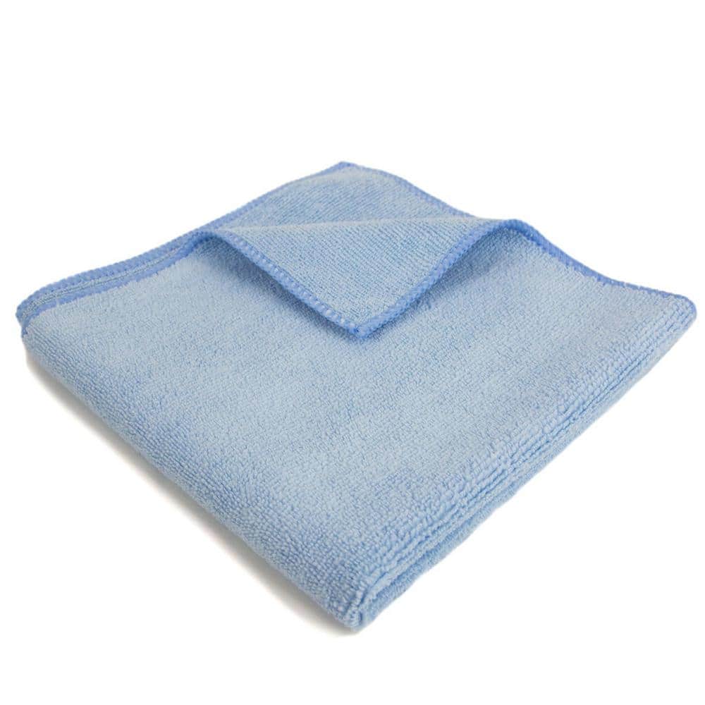 16 in.x 16 in. General Purpose Microfiber Cleaning Cloth, Blue