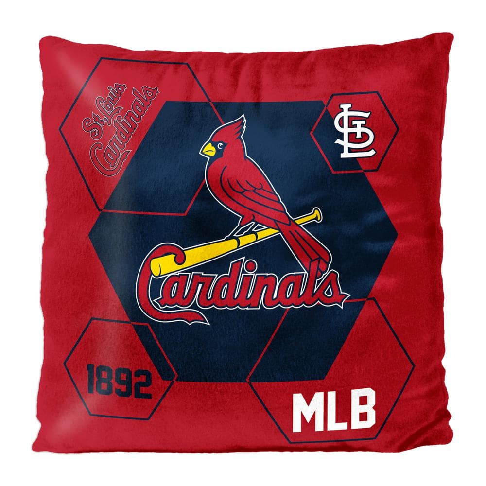 MLB Cardinals Connector Velvet Reverse Pillow