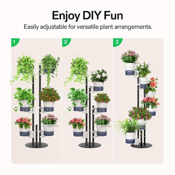 VIVOSUN 48in. D x 28in. W x 28in. H Indoor/Outdoor 6-Tier