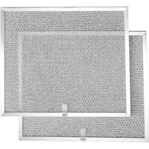 Pack of 6 Range Hood Filter 19.5 W x 15.5 H in. 430 Stainless Steel 5  Grooves Commercial Hood Filters