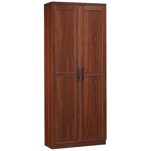 Brown Pantry Organizer with Adjustable Shelves;Adjustable Fit;Removable Shelves