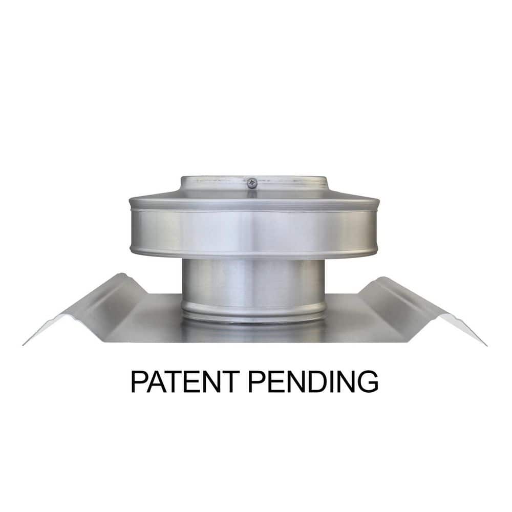 "4""  Dia. Aluminum Roof Vent NFA 12 sq. in. for SM-rib Panel Roofs  2"" collar Mill Finish" price history on PriceWatchPro