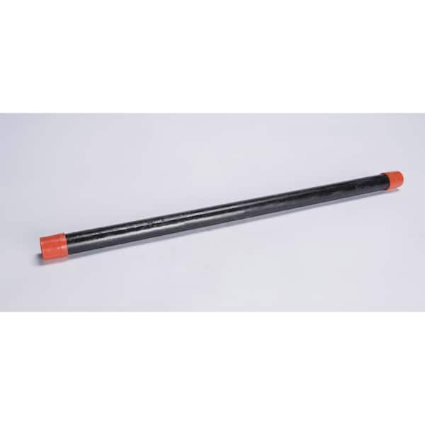 1/2-in MIP x 24-in Black Steel Schedule 40 Pipe