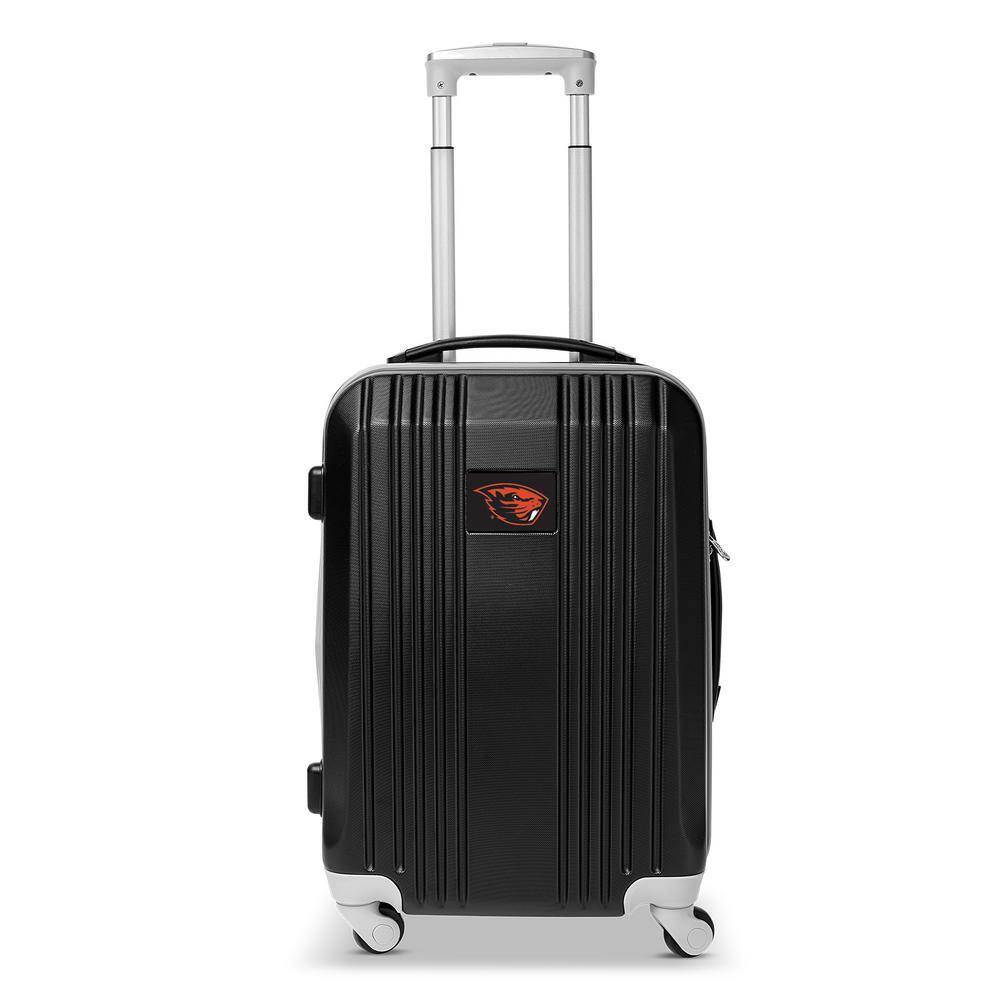 NCAA Oregon State 21 in. Black Hardcase 2-Tone Luggage Carry-On Spinner Suitcase price history on PriceWatchPro