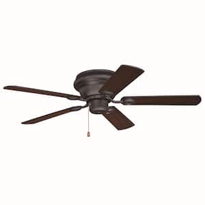 Expo 42 in. Bronze Indoor Flush Mount Ceiling Fan WITH LED Light Kit