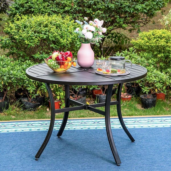 Small round patio set discount