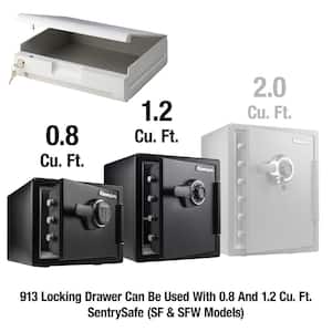 Locking Drawer Insert Accessory, for 0.8 and 1.2 cu. ft. Fireproof & Waterproof Safes