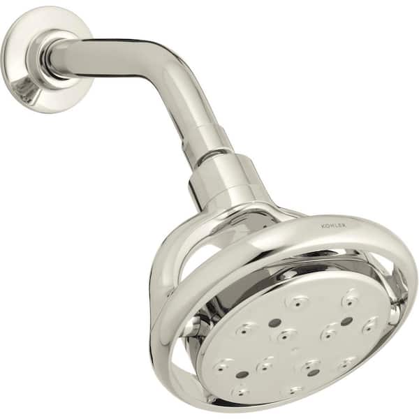 Flipside 4-Spray 5.4 in. Single Wall Mount Fixed Shower Head in Oil Rubbed Bronze