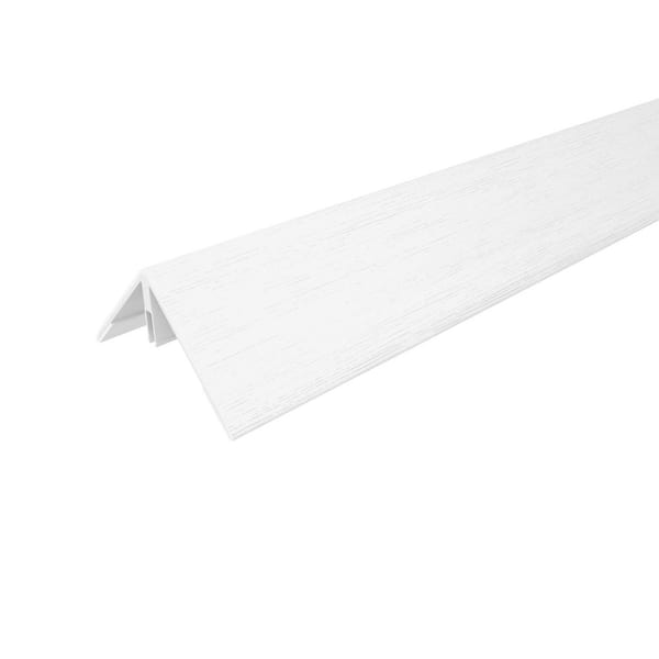 NewTechWood Alusions 2.87 in. x 3.56 in. x 8 ft. Arctic Snow White