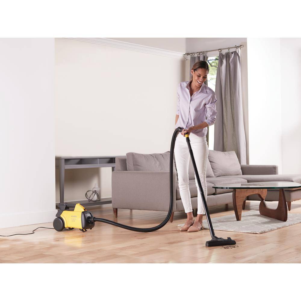 Eureka Mighty Mite Yellow Canister Vacuum for Pets