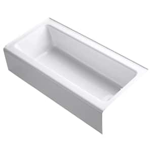 Bellwether 60 in. x 30 in. Soaking Bathtub with Right-Hand Drain in White