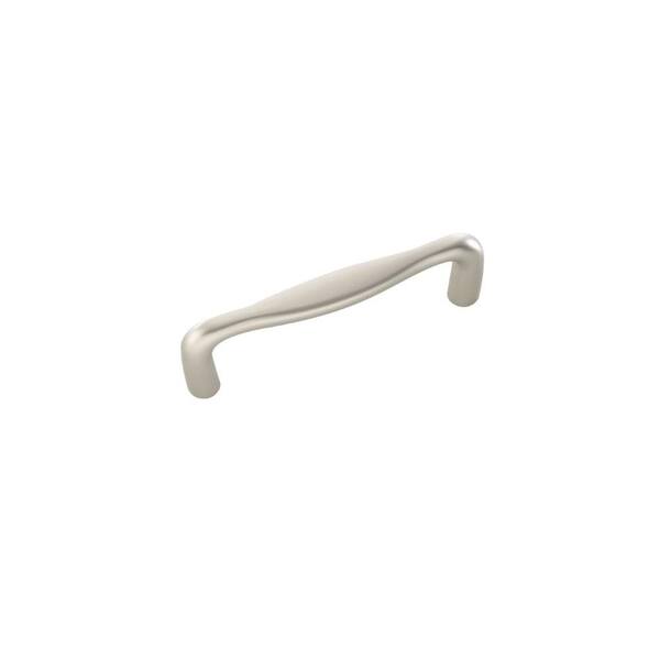 HICKORY HARDWARE 3 in. Triomphe Flat Nickel Cabinet Center-to-Center Pull