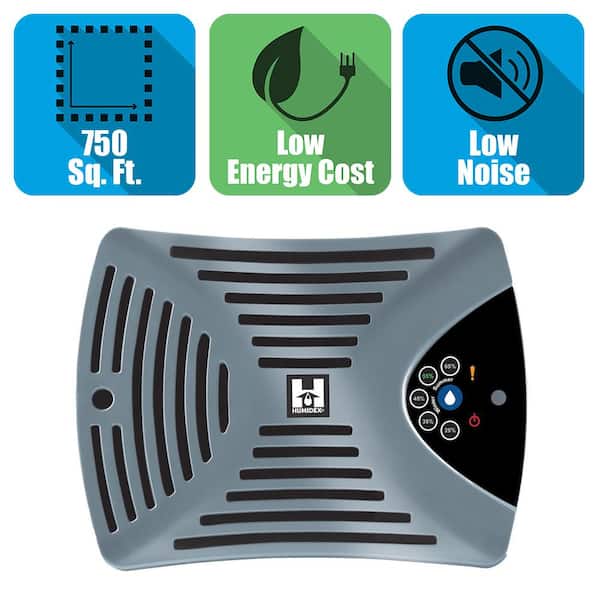 Humidex Garage Energy Efficient Digital Ventilation System/Dehumidifier with CO Sensor for 750 sq. ft.