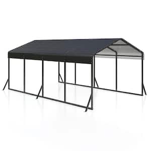12 ft. W x 20 ft. D Metal Carport, Car Canopy and Shelter