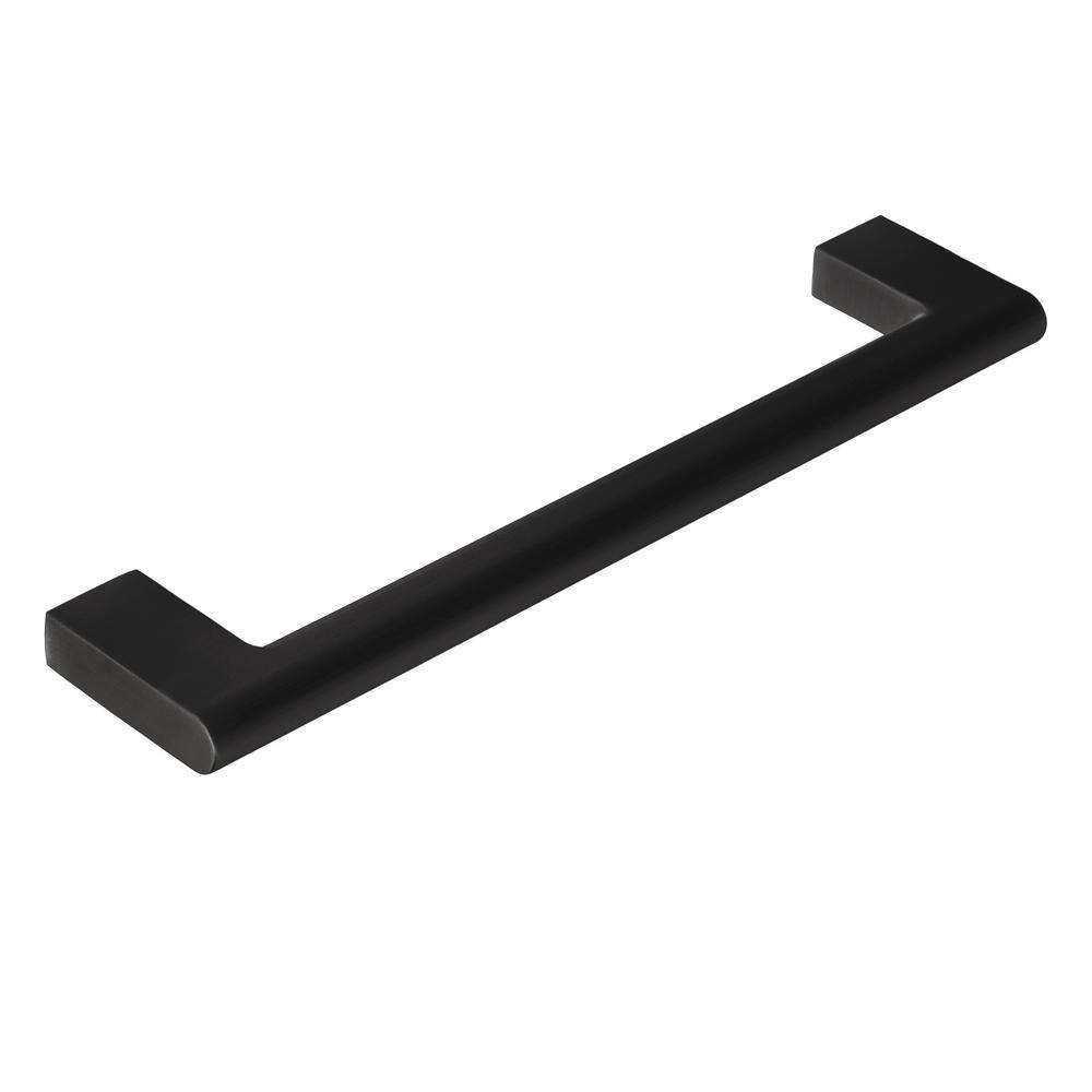 5-Pack Vail 6 in. (152 mm) Center-to-Center Modern Matte Black Bar Drawer Pull price history on PriceWatchPro