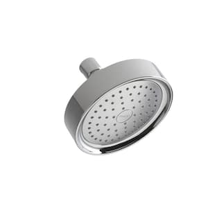 Purist Katalyst 1-Spray 5.5 in. Single Wall Mount Fixed Shower Head in Polished Chrome