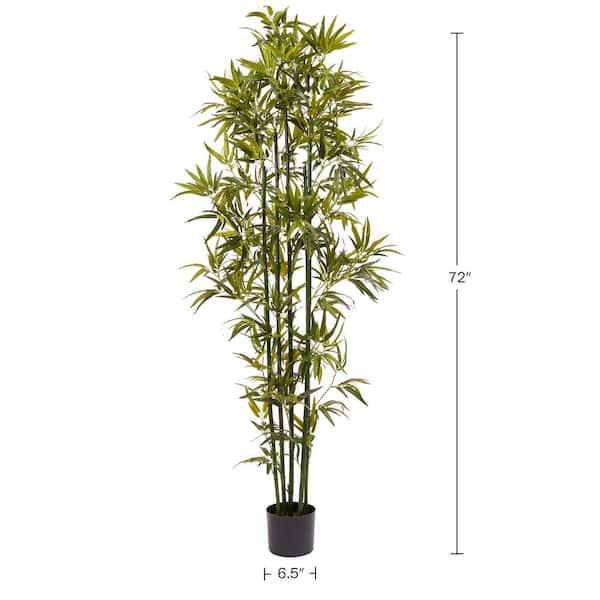 Reviews for Pure Garden 72 in. Artificial Bamboo Plant with Pot