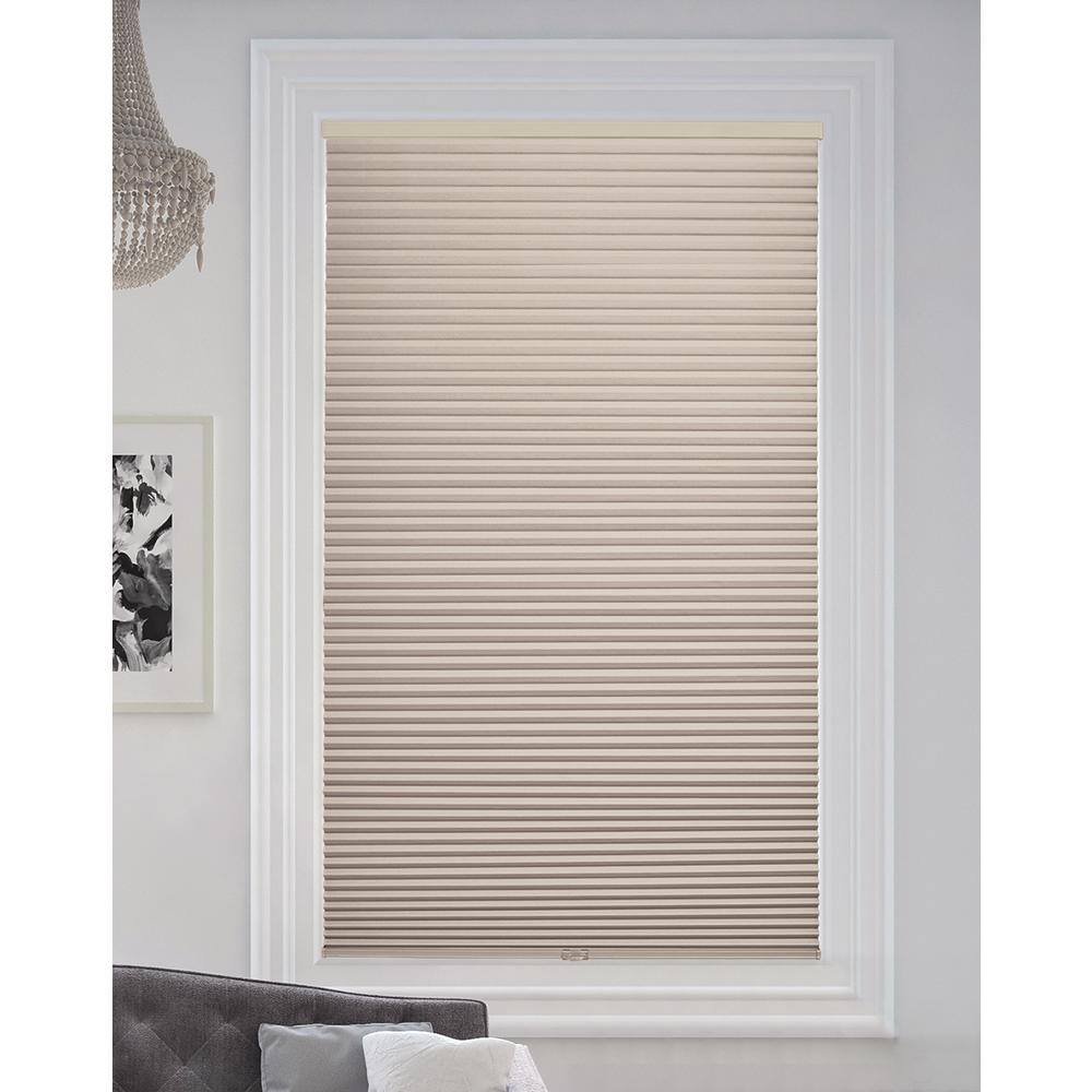 Fawn Cordless Blackout Cellular Honeycomb Shade, 9/16 in. Single Cell, 44.5 in. W x 72 in. H price history on PriceWatchPro