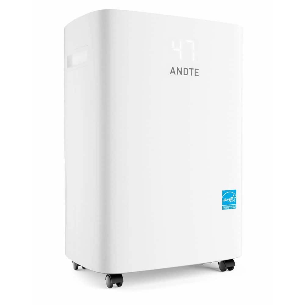 120 pt White Dehumidifier for 6500 sq. ft. Basement and Home w/ Drain Hose, Smart Humidity Control, Touch Control Panel price history on PriceWatchPro