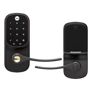 Assure Lever Oil-Rubbed Bronze Lock with Touchscreen Keypad
