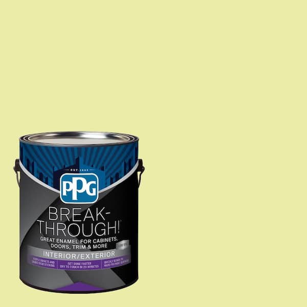 1 gal. PPG1216-4 Lemon Pepper Semi-Gloss Door, Trim & Cabinet Paint