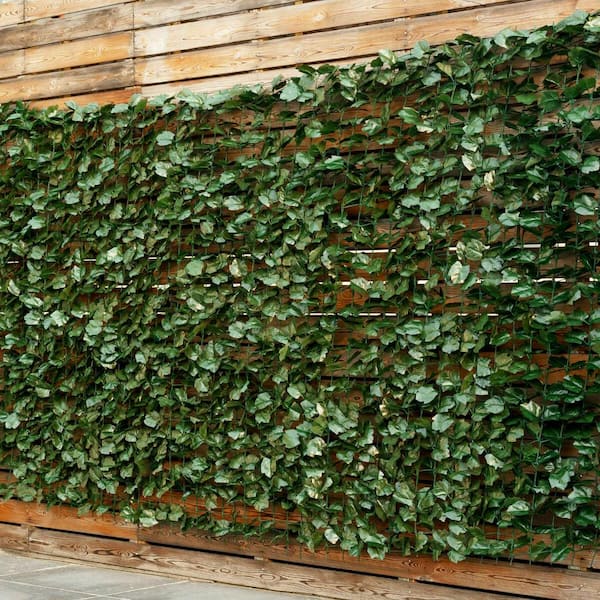 Faux Ivy Leaf Decorative Privacy Fence Screen Artificial Fencing Outdoor Decor 