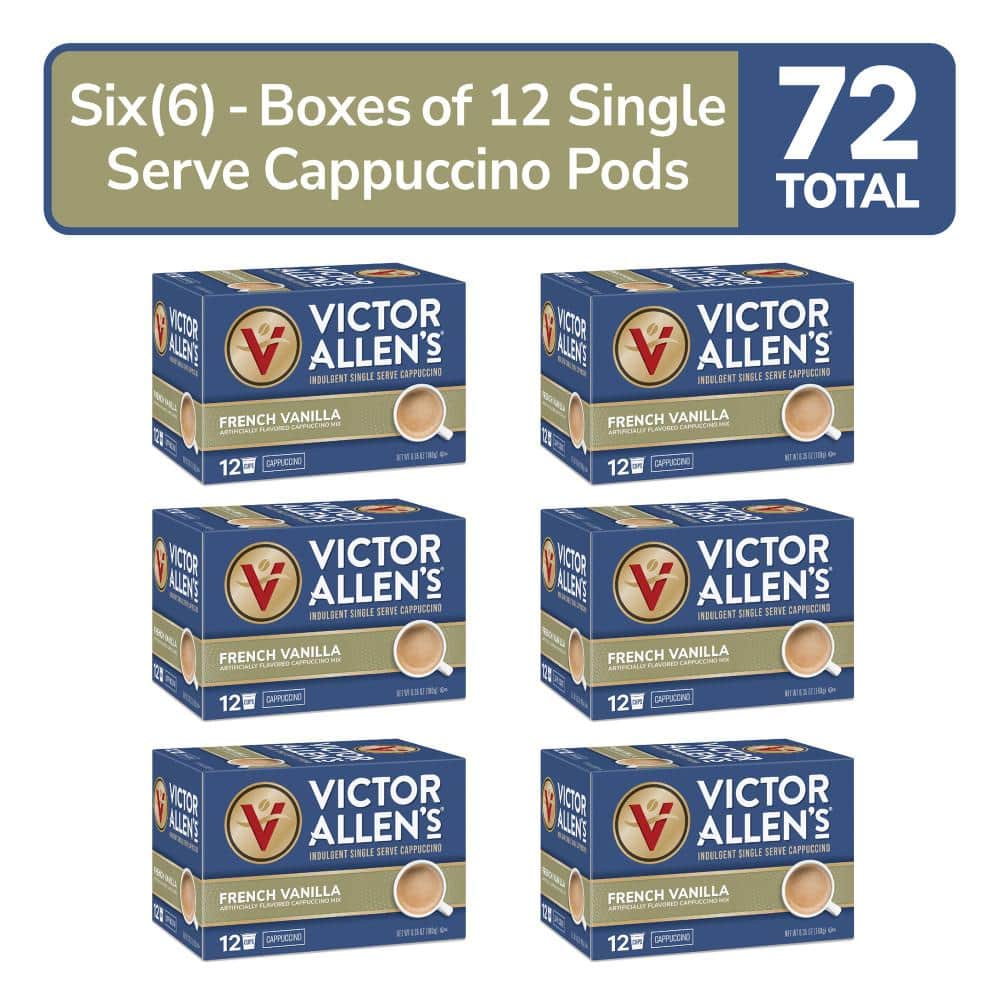 French Vanilla Cappuccino, 24 Count Single Serve Pods for Keurig K-cup –  Smart Sips Coffee