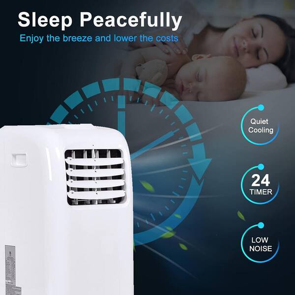 【COSYHARU】Hot Summer Cooling Air Conditioner Jumper Gymax 8,000 BTU Portable Air Conditioner Cools 200 Sq. Ft