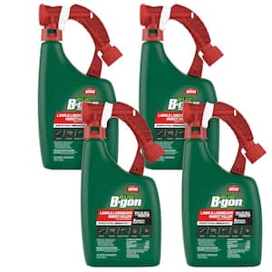 Bug B-gon Lawn and Landscape Insect Killer 32 fl. oz. Ready-to-Spray Ant Flea and Spider Killer (4-Pack)
