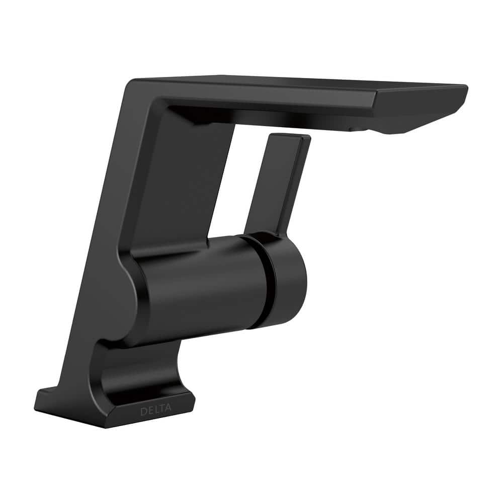 Sleek Modern Stainless Steel Single Hole Bathroom Faucet