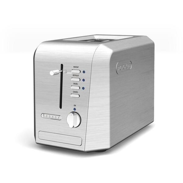 DeLonghi 2-Slice Toaster in Stainless Steel