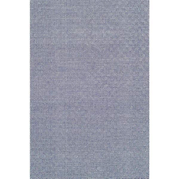 nuLOOM Lorretta Geometric Navy 4 ft. x 6 ft. Area Rug