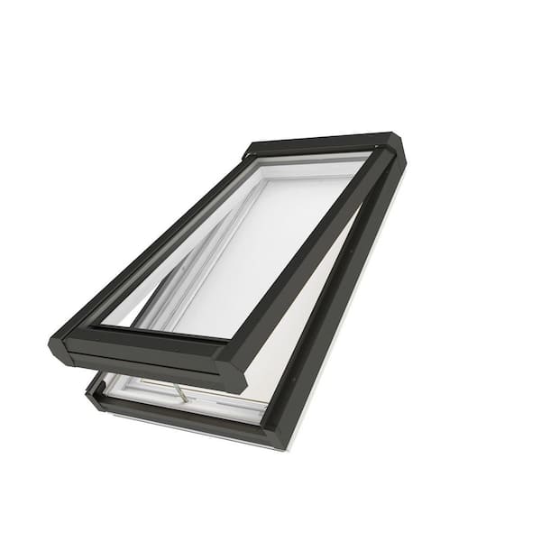 21 in. x 54-7/16 in. Manual Venting Deck-Mount Skylight with Laminated Low-E Glass