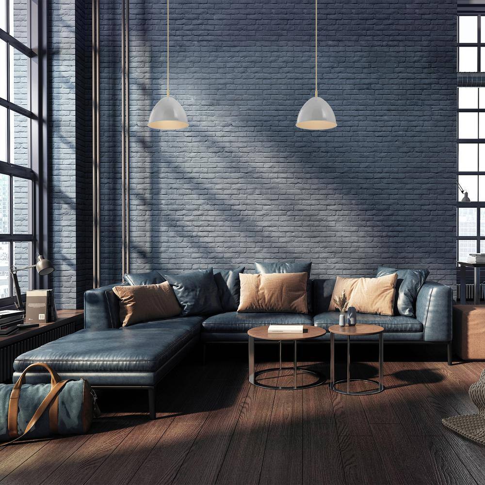 Bilba 15" Gold Modern Retro 1-Light Pendant