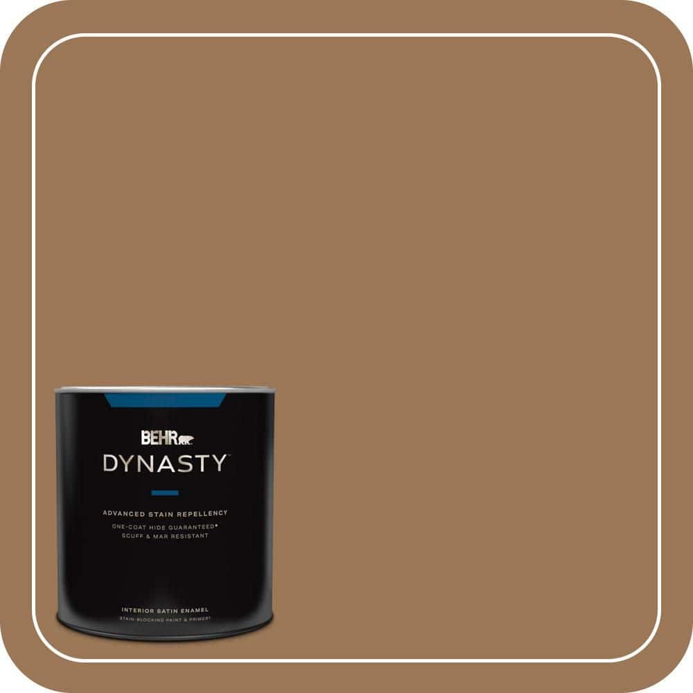 1 qt. #PPU4-02 Coco Rum Satin Enamel Interior Stain-Blocking Paint and Primer price history on PriceWatchPro