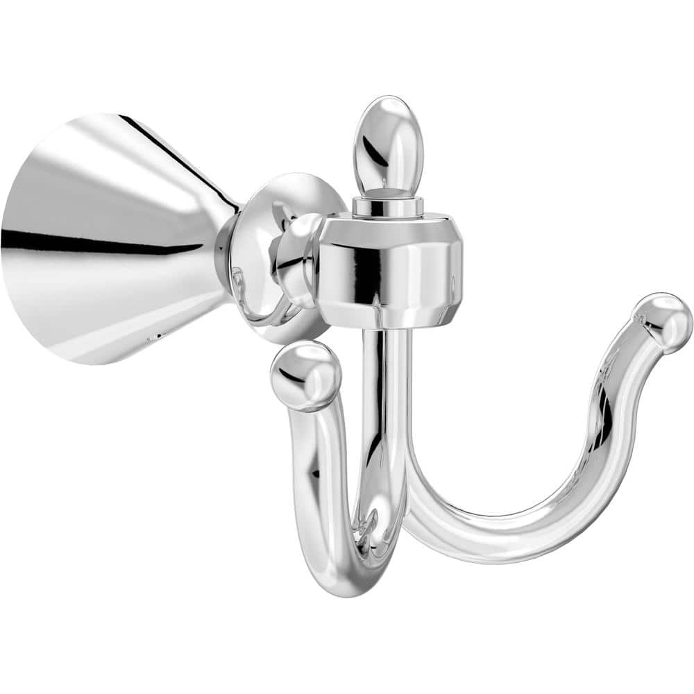 Liberty Hardware - Vessona - Double Towel Hook in Chrome VES35-PC