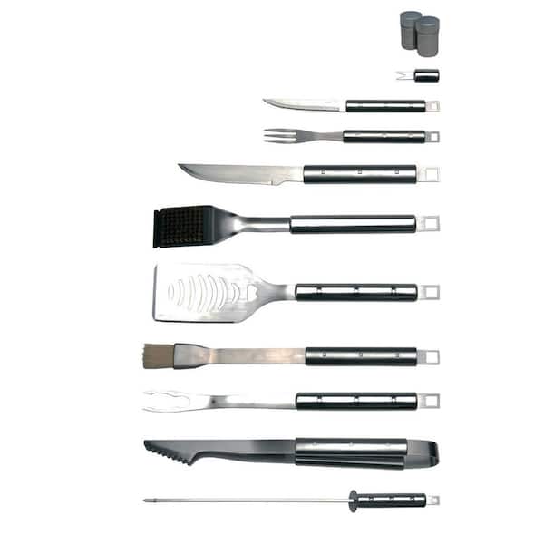 Cubo 33-Piece Stainless Steel Barbecue Set with Case