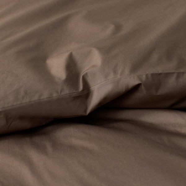 Company Cotton Coffee Cotton Percale Queen Deep Pocket Fitted Sheet