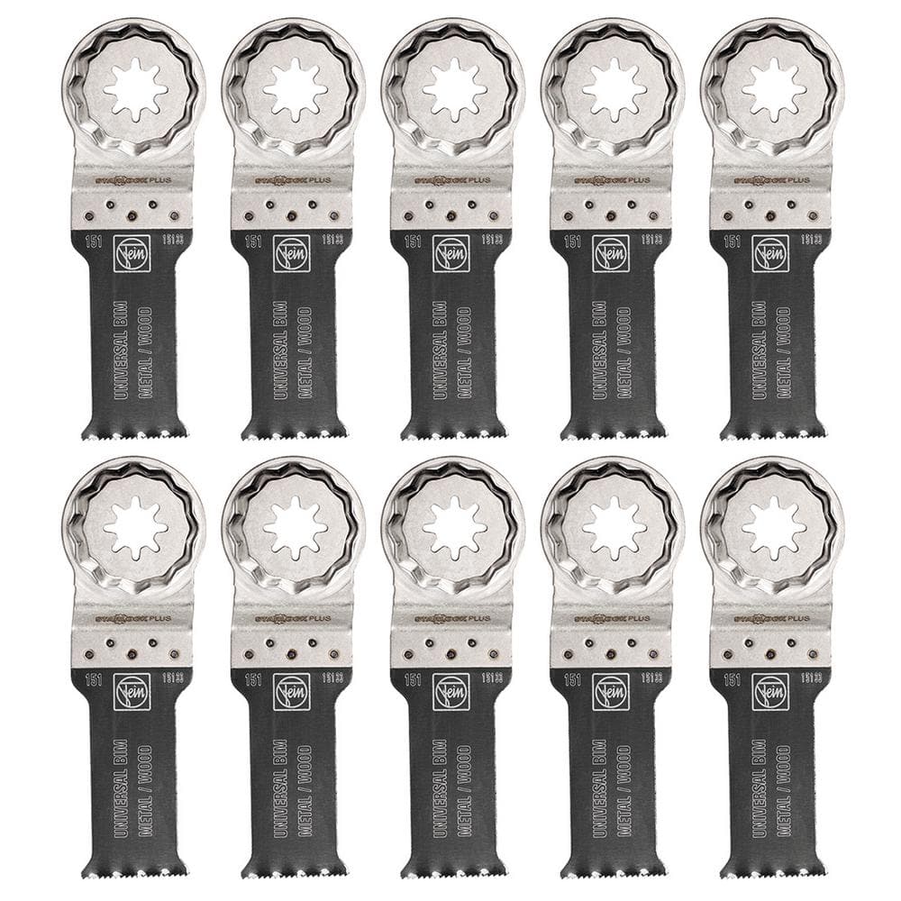 1-1/8 in. E-Cut Universal Saw Blade Starlock Plus (10-Pack)