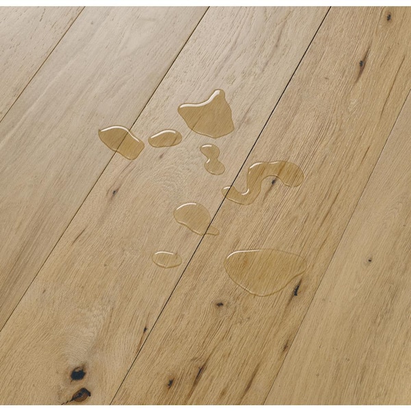 Lifeproof Nordhouse Dunes Oak 2/7 in. T x 6.5 in. W Click Lock Wire Brushed Engineered Hardwood Flooring (19.5 sq.ft./case)