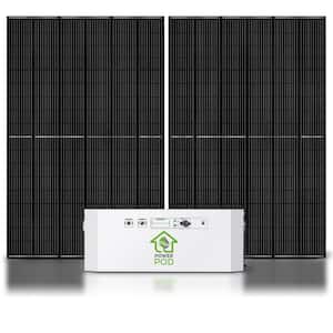 Powerhouse Solar Power 100Ah Battery Expansion Pod with (2) 410-Watt Panels