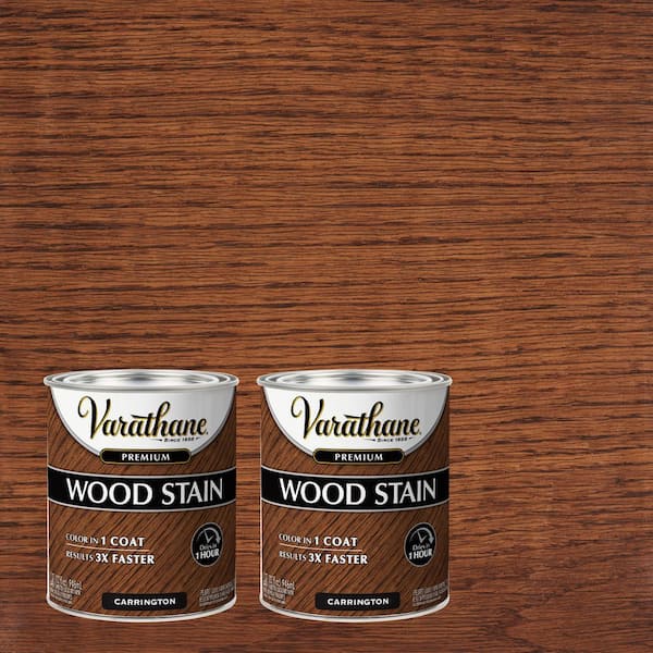 1 qt. Carrington Premium Fast Dry Interior Wood Stain (2-Pack)