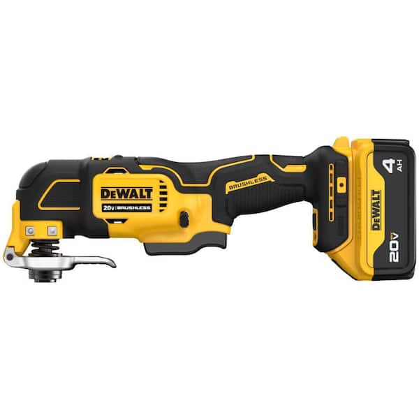 20-Volt Max Lithium-Ion Cordless Brushless 3-Speed Oscillating Multi Tool with 4.0 Ah Battery and Charger